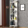 Ebern Designs Adella Bookcase brown/white 170.0 H x 48.5 W x 22.0 D cm