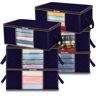 Ebern Designs Fabric Underbed Storage blue 20.0 H x 48.0 W x 36.0 D cm