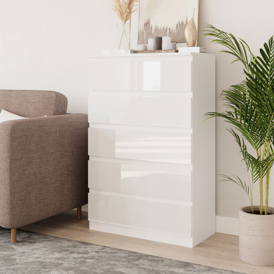 Latitude Run Amardev Wood Rectangle Accent Cabinet White/White 108.5cm H X 70cm W X 35cm D