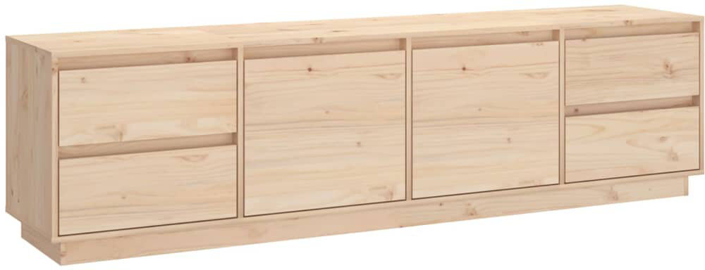 Gracie Oaks Adedamola TV Stand for TVs up to 78" Brown 78"