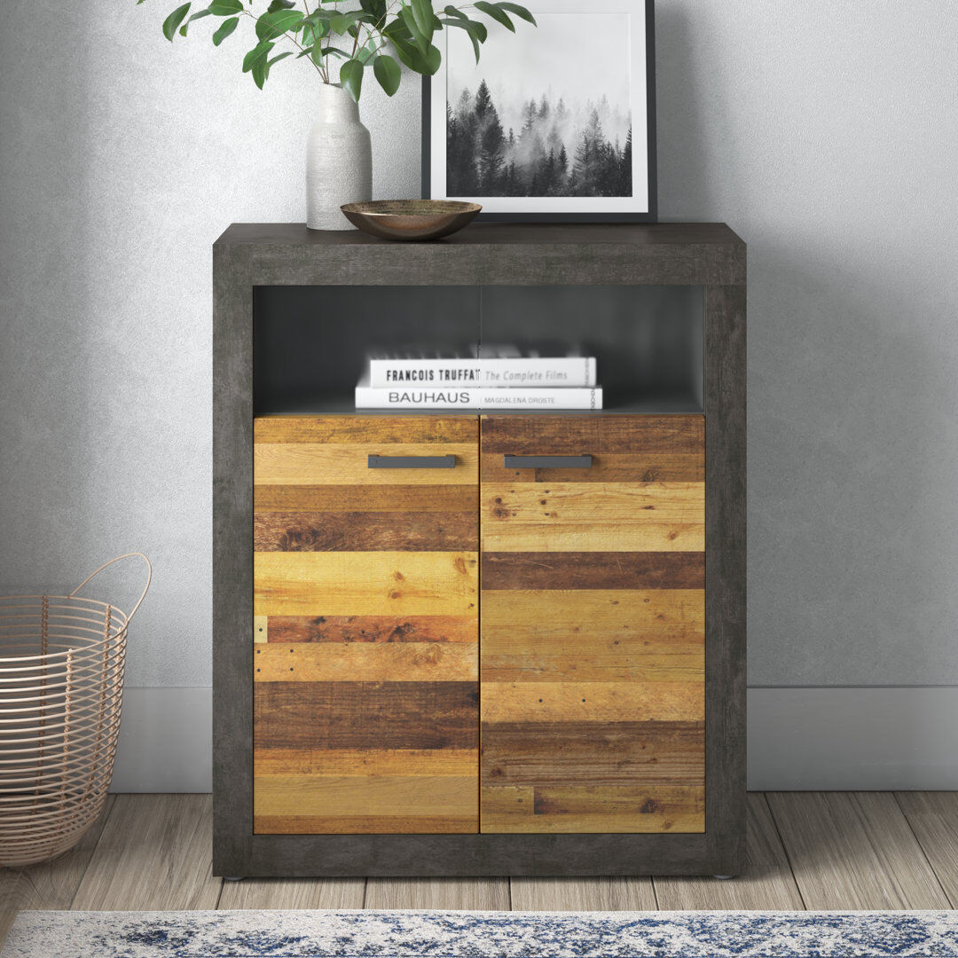 Trent Austin Design Redlands 2 - Door Accent Cabinet Brown 114cm H X 95cm W X 35cm D
