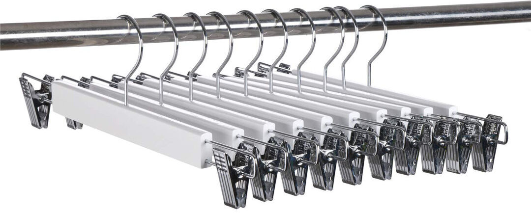 Rebrilliant Irene Hangers with Clips Natural 13cm H X 36cm W X 1.2cm D