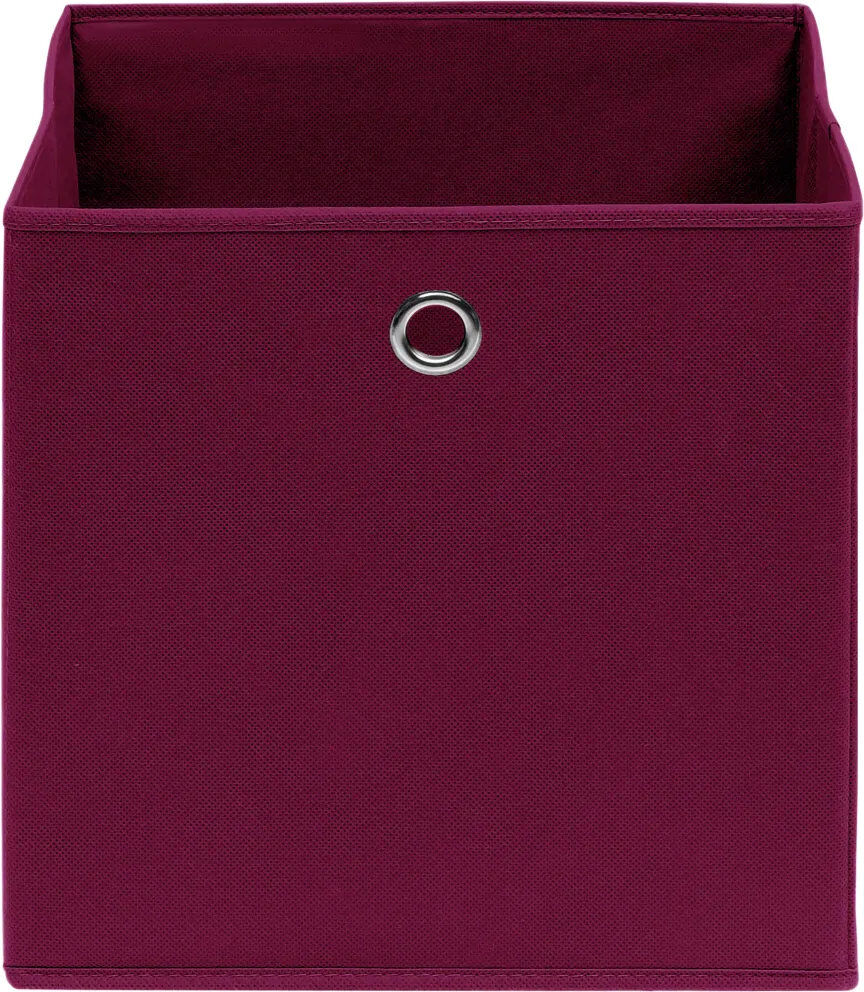 Rebrilliant Storage Boxes Non-woven Fabric 28x28x28 cm Red