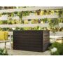 Keter 870 L Resin Storage Box Keter Colour: Dark Brown  - Dark Brown - Size: Small