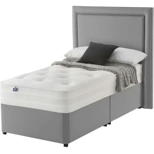 Silentnight Mirapocket Deluxe 1200 Pocketsprung Divan Bed Set gray 66.0 H x 90.0 W cm