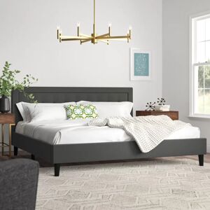 Three Posts Allenwood Button Tufted Upholstered Bed Frame with Headboard 109.0 H x 156.0 W x 212.0 D cm