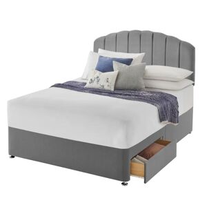 Silentnight upholstered premium Divan bed - base only gray/brown 38.0 H x 91.44 W cm
