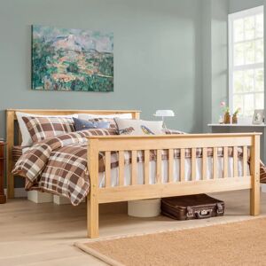 Three Posts Callensburg Bed Frame brown/green/white/yellow 94.0 H x 132.0 W x 206.0 D cm