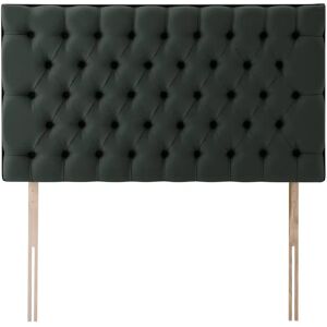 Silentnight Florence Upholstered Headboard black 67.0 H x 135.0 W x 6.5 D cm