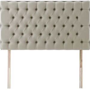 Silentnight Florence Upholstered Headboard white 67.0 H x 150.0 W x 6.5 D cm