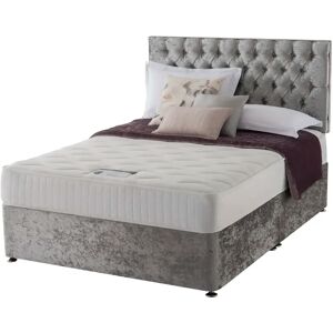 Silentnight Florence Pocket Memory Divan Bed Set white 63.0 H x 150.0 W cm