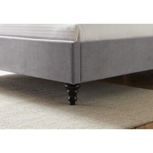 Three Posts Fairfield Upholstered Bed Platform gray 123.0 H x 101.0 W x 216.0 D cm