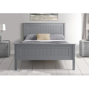 Three Posts Boyertown Bed Frame gray Small Double (4')