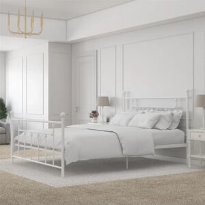 Three Posts Eastford Bed Frame white 111.76 H x 158.75 W x 210.82 D cm