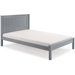 Three Posts Stockdale Bed Frame gray/white 110.0 H x 164.0 W x 211.0 D cm