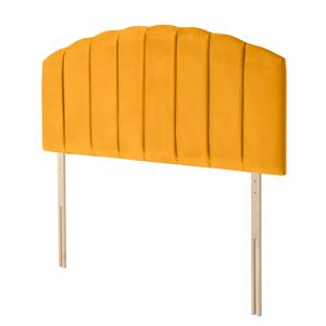 Silentnight Merlin Upholstered Headboard yellow 70.0 H x 90.0 W x 9.0 D cm