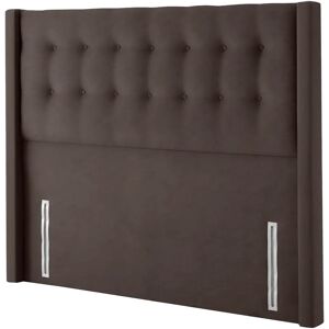 Silentnight Goya Upholstered Headboard white/black 137.0 H x 150.0 W x 12.0 D cm