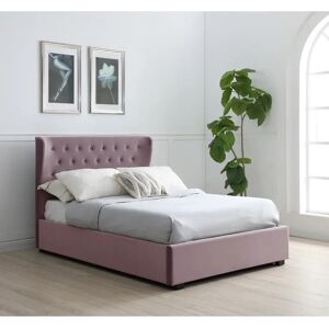 Three Posts Hereford Upholstered Ottoman Bed brown 117.0 H x 189.0 W cm