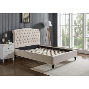 Three Posts Fairfield Upholstered Bed Platform brown 123.0 H x 165.0 W x 225.0 D cm