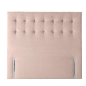 Silentnight Goya Upholstered Headboard pink/white 137.0 H x 150.0 W x 12.0 D cm
