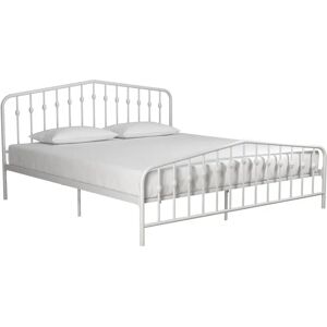 Three Posts Holland Bed Frame white 108.0 H x 157.5 W x 209.6 D cm