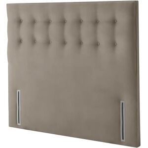 Silentnight Goya Upholstered Headboard gray/white 137.0 H x 150.0 W x 12.0 D cm