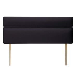 Silentnight Upholstered Headboard black 57.0 H x 180.0 W x 7.0 D cm