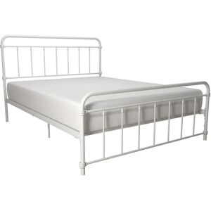 Three Posts Aanya Bed Frame white 116.8 H x 160.02 W x 212.09 D cm