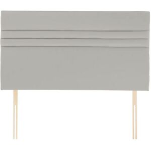 Silentnight Roma Upholstered Headboard white 67.0 H x 135.0 W x 9.0 D cm