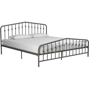 Three Posts Holland Bed Frame gray 108.0 H x 157.5 W x 209.6 D cm