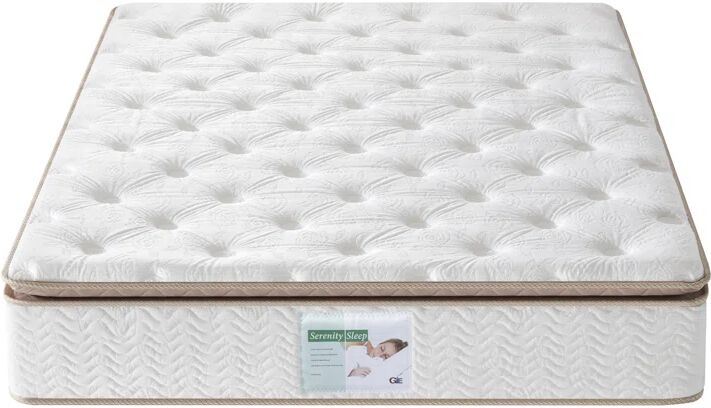 M Furniture Pillow-Top Pocket Sprung Mattress 28.0 H cm