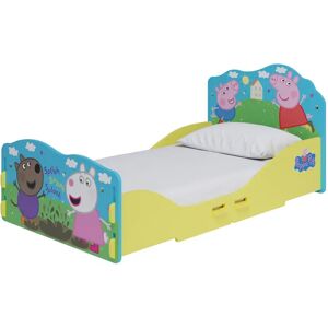 Kidsaw Peppa Pig Marye 70 x 140cm Bed blue/brown 64.5 H x 78.1 W x 141.0 D cm