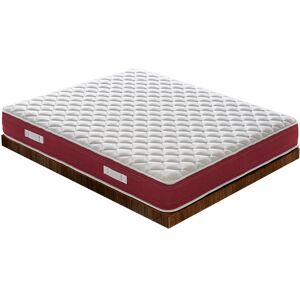 Symple Stuff Pocket Spring Mattress with Memory Foam - 20 cm High - Orthopedic - Rigidity H2 Brunot Super King (6')