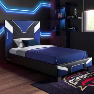 CERBERUS Single (3') Panel Bed by X Rocker blue