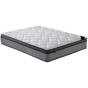 Symple Stuff Ridgefield Ridgefeild Stirling Pillow-Top Pocket Sprung 1500 Mattress Kingsize (5')