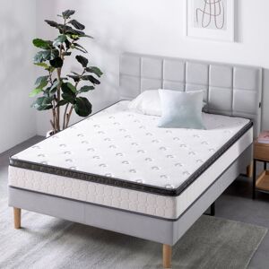 White Noise Bryna Euro Top Pocket Spring Mattress 24cm/9in Height Double (4'6)