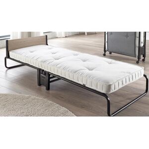 Jay-Be Revolution Folding Bed with Micro e-Pocket Sprung Mattress - Single black 26.0 H x 77.0 W x 101.0 D cm