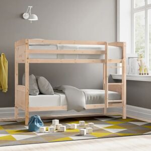 Zipcode Design Isabela Standard Bunk Bed black/brown 149.0 H x 75.0 W x 197.0 D cm