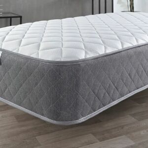 Symple Stuff Ultra Comfort Foam Free Sprung Mattress white 19.0 H x 75.0 W x 190.0 D cm