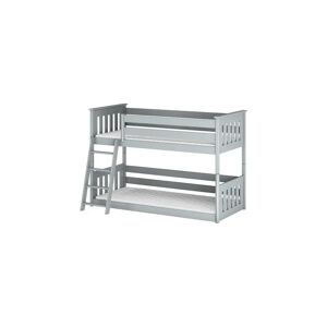 Harriet Bee Athislus Bunk Bed gray 130.0 H x 97.0 W x 208.0 D cm