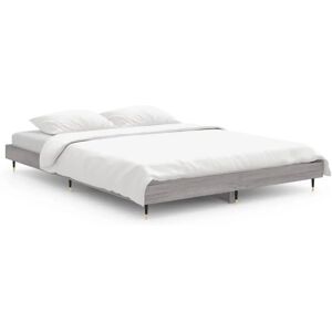 Fairmont Park Lionville Small Double (4') Bed gray 20.0 H x 123.0 W x 193.0 D cm