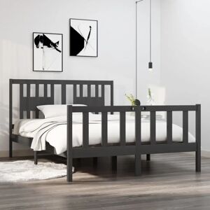 ClassicLiving Nyx Bed Frame gray 100.0 H x 186.0 W x 195.5 D cm