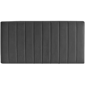 Fairmont Park Brittany Upholstered Headboard black 80.0 H x 180.0 W x 15.0 D cm