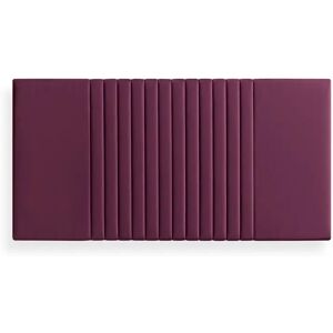 Brayden Studio Upholstered Headboard red 80.0 H x 100.0 W x 7.0 D cm