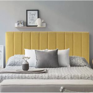 Fairmont Park Brittany Upholstered Headboard yellow 80.0 H x 180.0 W x 15.0 D cm