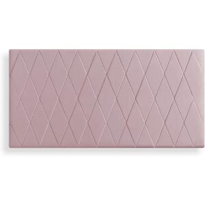 Brayden Studio Raffles Upholstered Headboard pink 80.0 H x 100.0 W x 7.0 D cm