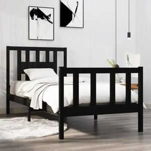 ClassicLiving Nyx Bed Frame black 100.0 H x 186.0 W x 195.5 D cm