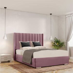 Canora Grey Ayrin Upholstered Ottoman Storage Bed Lilac Super King (6')