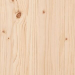 17 Stories Bed Frame Solid Wood natural European Single (90 x 200cm)