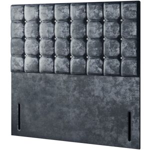 Rosdorf Park Rochester Upholstered Headboard Denium Small Double (4')